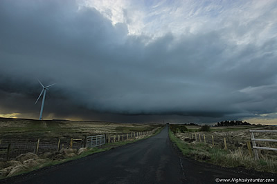 Swatragh Wind Turbine Thunderstorm - May 11th 2018